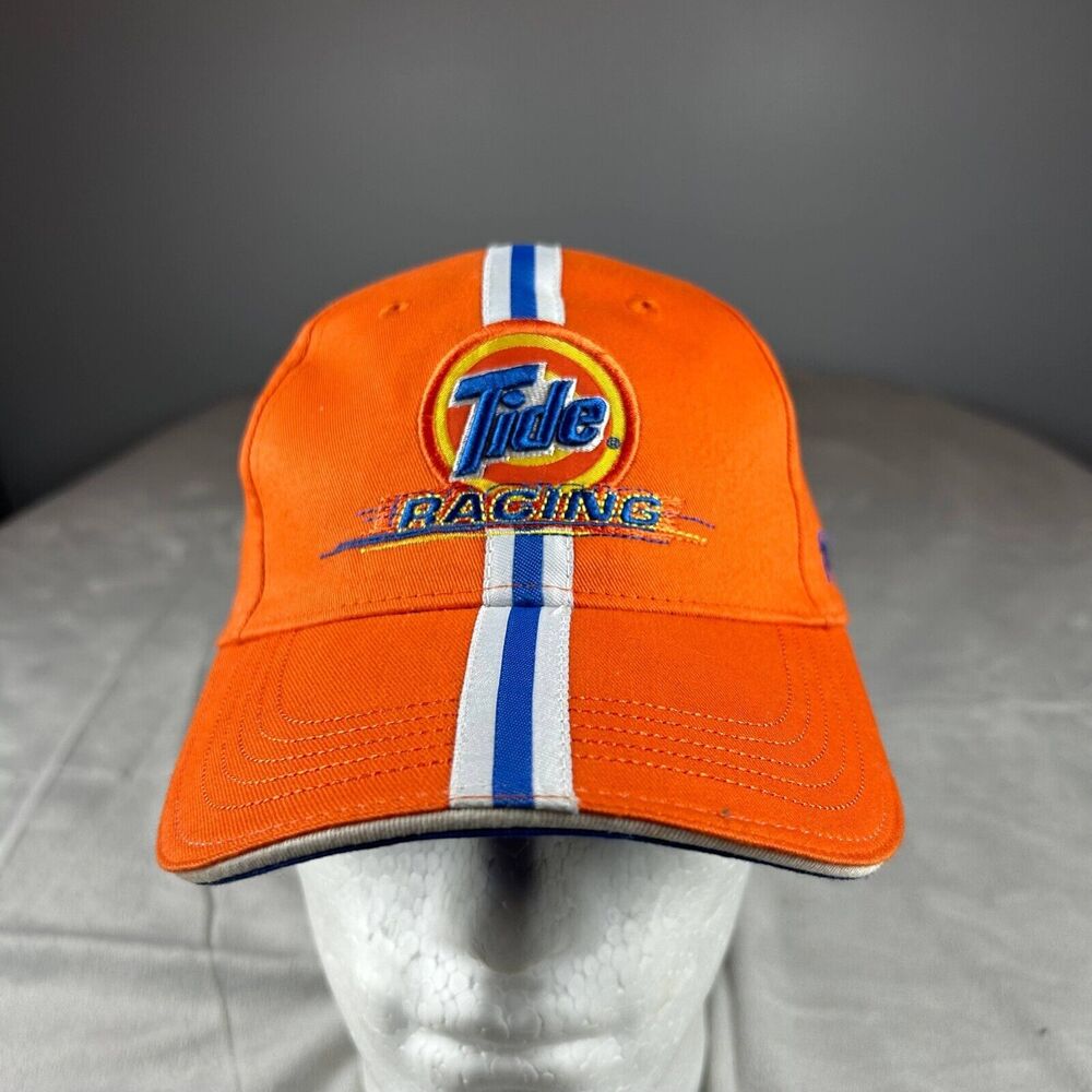 Stylemaster Hat Cap One Size Orange Tide Racing Downy Adjustable Cotton Vintage